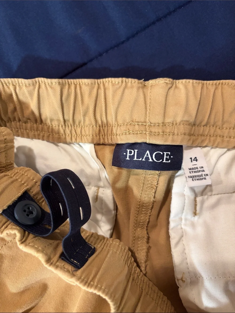 Place Boys Beige Casual Pants